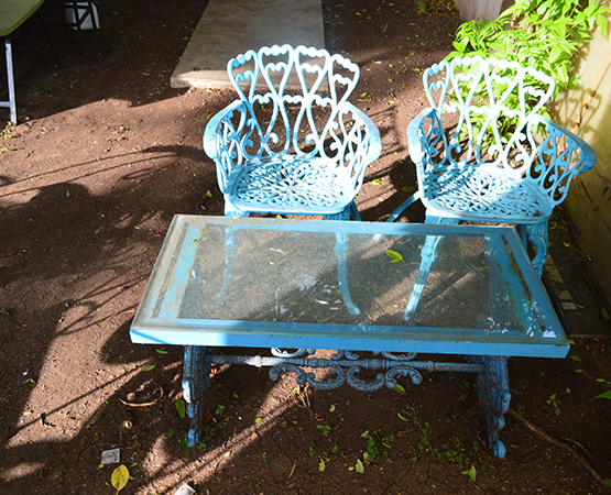 Outdoor Cast Iron Furniture